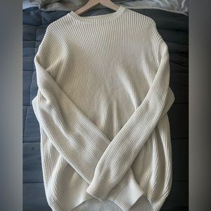 Brandy Melville cream oversized sweater